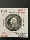 1998-S  SILVER PROOF Washington Quarter DCAM