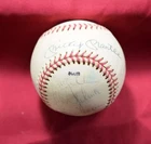 Mickey Mantle Wills Skowron Siebern Autograph Unofficial Signed by 13 Baseball