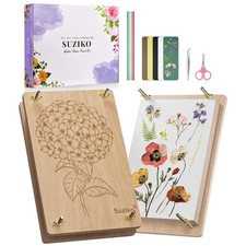 Large Flower Press Kit for Adults Kids 10.8 x 6.9 inch, Flower Plant Preserva...