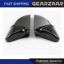 For Honda Civic 10th 2016-2021 Carbon Fiber Look Rear View Mirror Cover Trim
