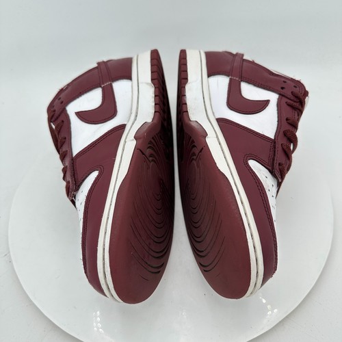 Nike Dunk Low Top Retro Men Size 9 DV0833-115 Redwood White Training Shoes - Picture 7 of 11