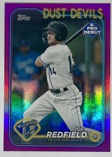 Joe Redfield 2024 Topps Pro Debut - #PD-5 Fuchsia Foil /199 (RC)