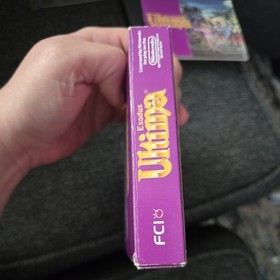 Ultima Exodus Nintendo NES, 1989. CIB Box, Cart, Manual. Good condition. 