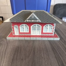 Vintage Marx Girard Train Station 2960 Tin Building Untested O Guage