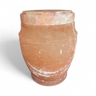 Pink Himalayan Rock Salt Biodegradable Urn Container ADULT 10.25  H x 8  D