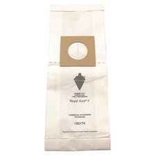 Tough Guy 10G174 Vacuum Bag, 2-Ply, Paper Bag, 10 Pk