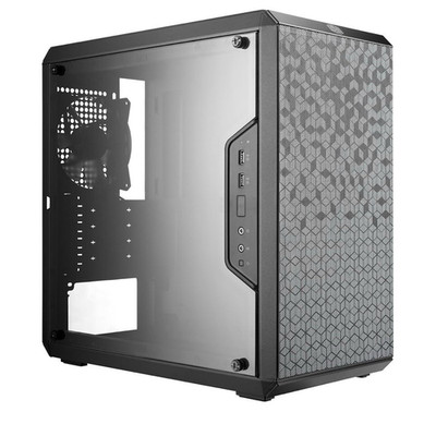 Cooler Master Q300L V1 Micro-ATX PC Case, High Airflow, Transparent Panel