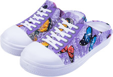 Women Garden Clog Shoes Mesh Hole Breathable Slippers Summer Indoor/Outdoor Beac