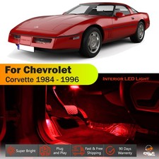 15x For 1984 - 1996 Chevy Corvette C4 Interior Led Lights Bulb Package Kit - Red 15x For 1984 - 1996 Chevy Corvette C4 Interior Led Lights Bulb Package Kit - Red