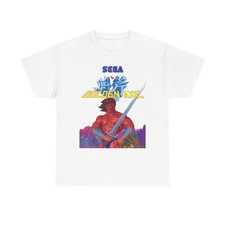 Golden Axe T-Shirt | Sega Master System 80's Vintage Video Game | 8-Bit Fighting