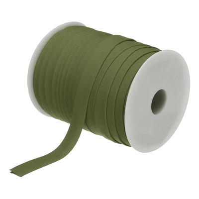 1/2 Zoll Doppelfalz Schrägband Endlos Großpackung Schrägband (Dunkelgrün 55 Yards)