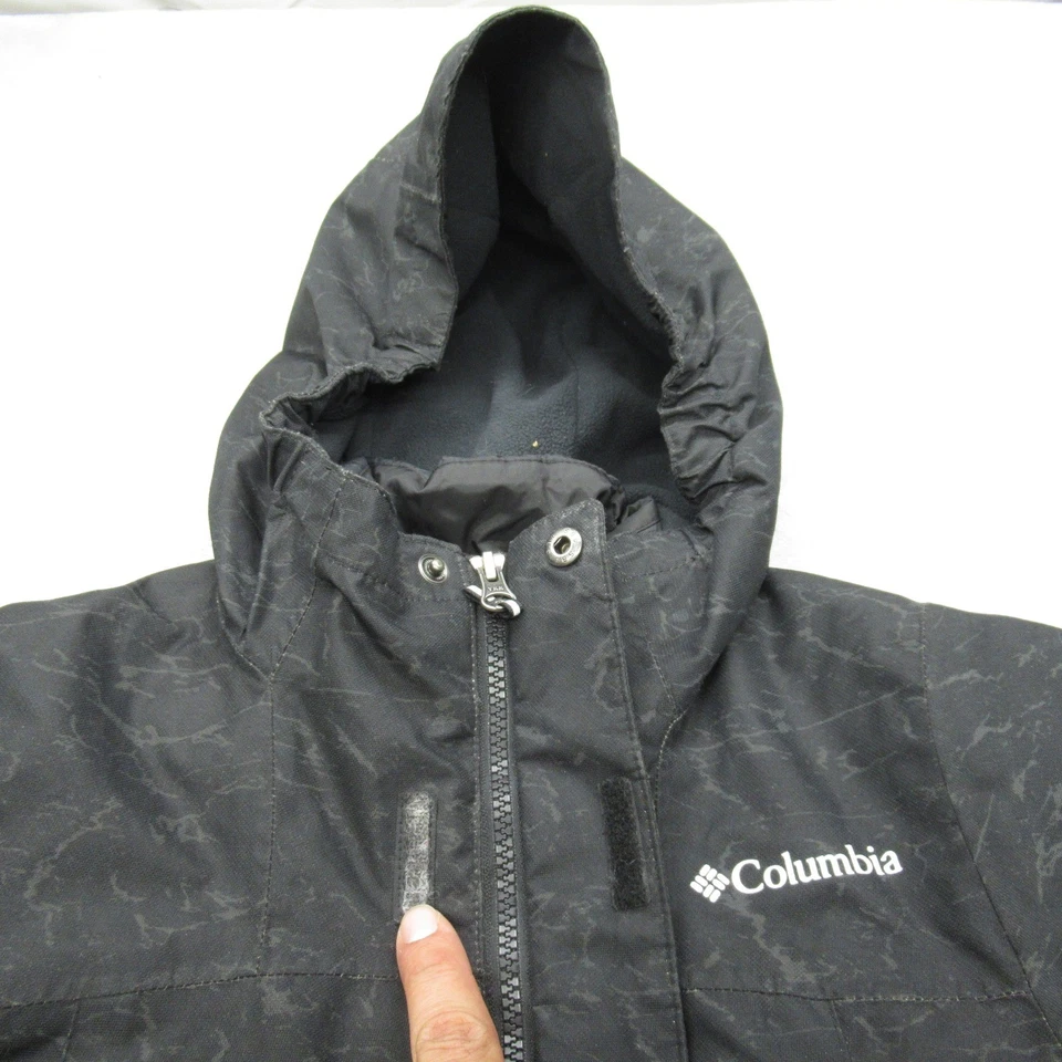 Columbia Jacket Youth Small Black Whirlibird II Waterproof Omni Heat Liner 3in1 - Image 3 of 4