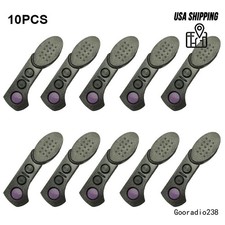 10x Radio PTT Bezel And Rubber Button For XTS3000 XTS5000 Radio
