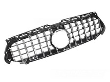Kühlergrill Passend für Mercedes A W177 V177 Facelift Grill Schwarz Chrom Sport Kühlergrill Passend für Mercedes A W177 V177 Facelift Grill Schwarz Chrom Sport