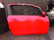 VAUXHALL CORSA E 3DR HATCH 2015-2019 RIGHT SIDE O/S DOOR BARE RED / GG7 43286
