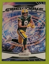 2024 Panini Prizm - Fireworks Josh Jacobs #5 - Green Bay Packers 