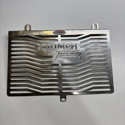 Triumph 955 I Tiger 2001 - 2006 Bewolf Stainless Steel Radiator Cover #D8