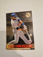 Chuck Knoblauch 1996 TOPPS STADIUM CLUB MEMBERS ONLY Dr. Of Diamondology #19