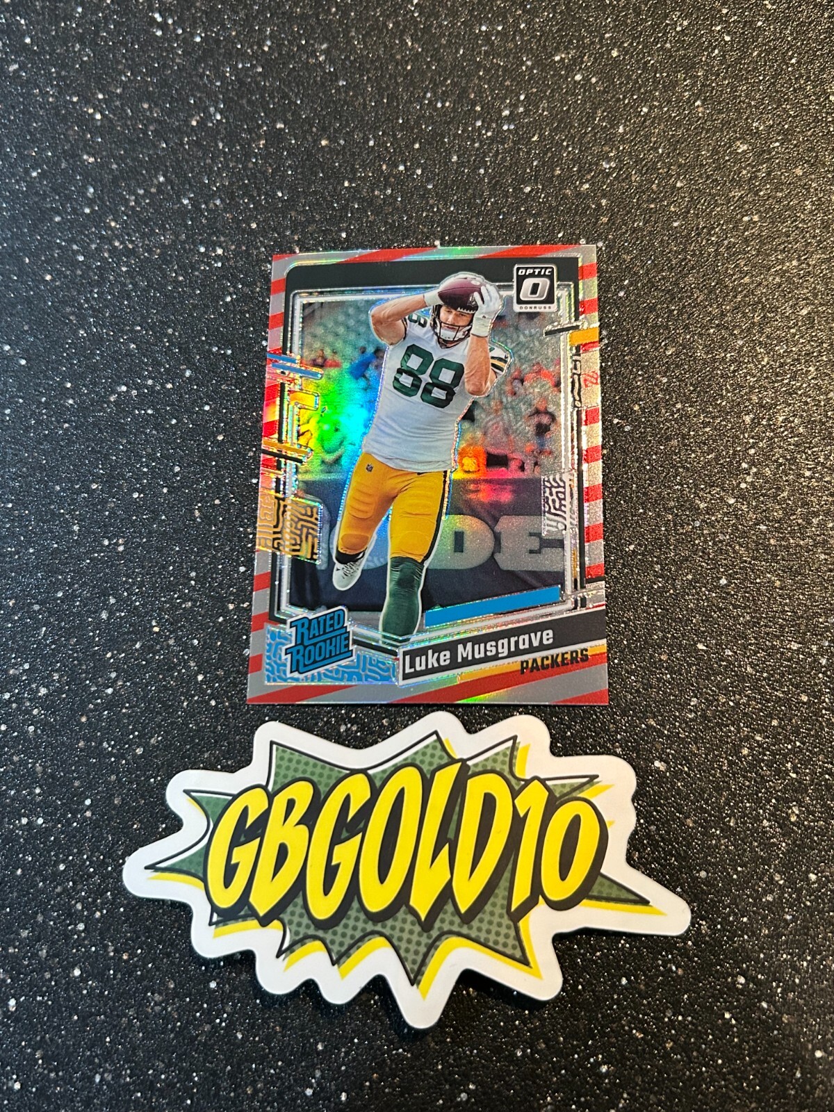 2023 Panini Donruss Optic - Rated Rookie #241 Luke Musgrave (RC) Freedom SSP