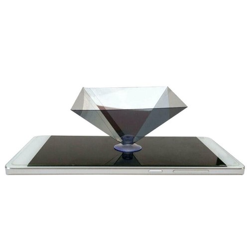 3D Holographic Hologram Display Pyramid Projector Video Best20256 - Tablet L6N7 - Zdjęcie 5 z 12