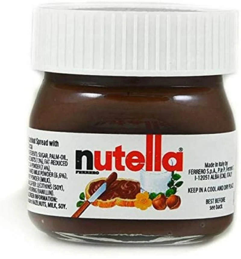 Pack de 6 mini Nutella con cucharita 25g x 6, Dulces la Ciudad, Correos  Market