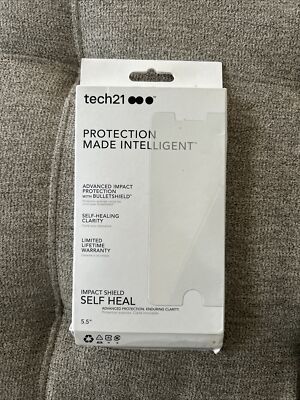 Tech21 Screen Protector for iPhone X / Xs - Impact Easyfit Shield & Selfheal