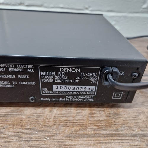 Denon TU-450L AM/FM/LW Stereo Tuner - Picture 6 of 7