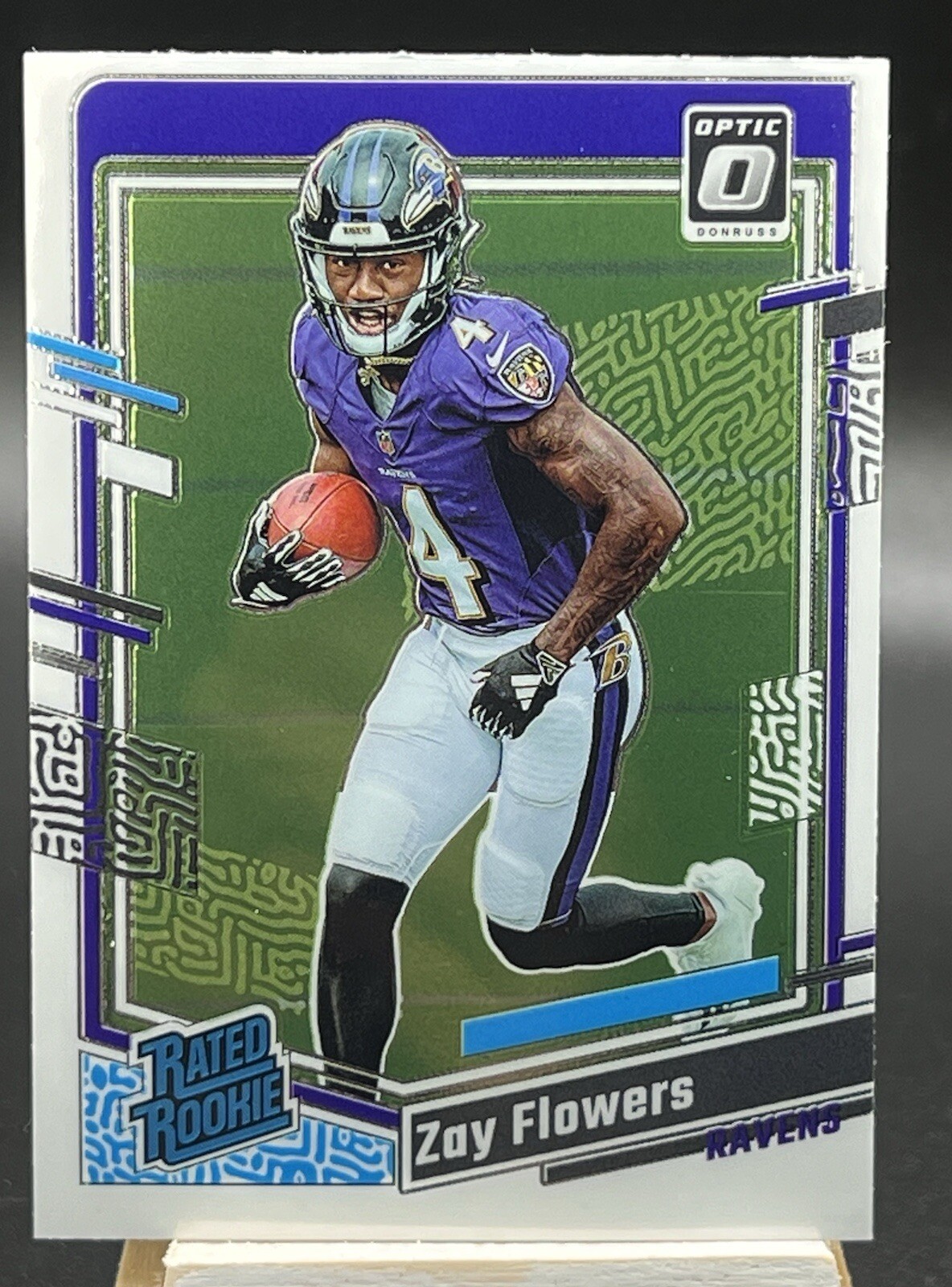 2023 Panini Donruss Optic - Rated Rookie #210 Zay Flowers (RC)