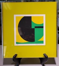 Santoro Artist Proof Abstract Serigraph Signed In Pencil