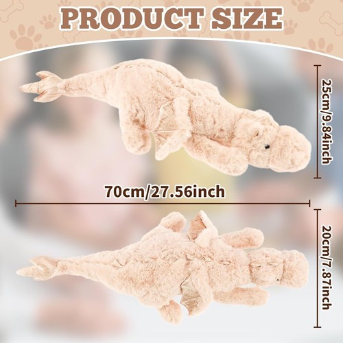 for Adults Kids Anxiety Relief, Cute Soft and Sturdy Weighted Dragon Plush Toy U - Picture 20 of 51
