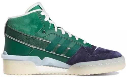 adidas Forum Exhibit Mid Inside Out - Dark Green Navy