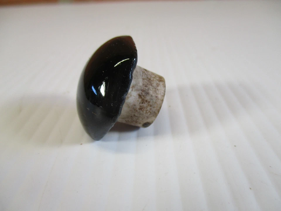 Perilla de porcelana seis caras 1 1/8" ancho 3/4" alto muy buen estado Foto 2 de 4