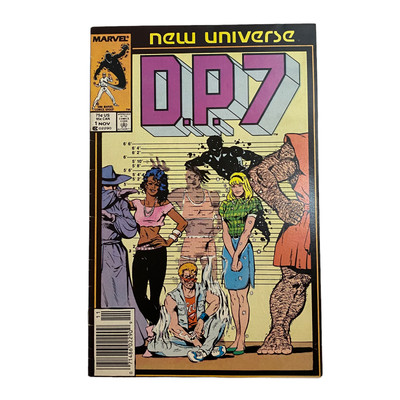 New Universe DP7 #1 Marvel Comics 1986 