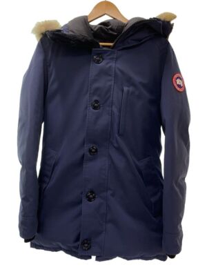 CANADA GOOSE Down Jacket with thread JASPER PARKA M polyester Navy 