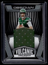James Morgan 2020 Panini Obsidian Volcanic Rookie Relic Card /100 #VM-38