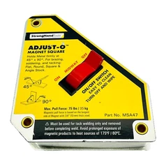STRONG HAND TOOLS 6 IN ADJUST-O MAGNET SQUARE MSA47