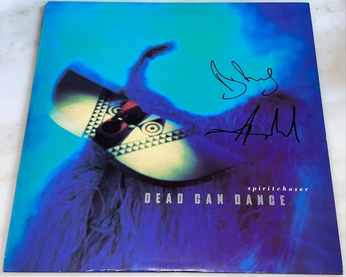 DEAD CAN DANCE Spiritchaser FULLY SIGNED ORIGINAL 1st PRESS VINYL LP AUTOGRAPHED