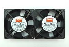 Dayton Axial Fan 4WT47 Lot of 2, 105 CFM 2900 RPM 115V 18W Cooling New