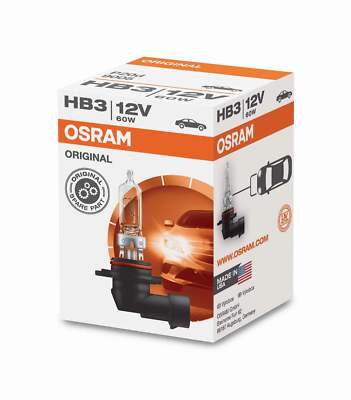 HB3 Autolampe Glühbirne Birne HB3 12V 60W P20d  Original Spare Part OSRAM
