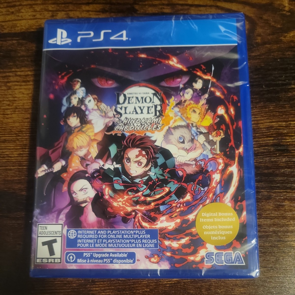 Demon Slayer: The Hinokami Chronicles PS4 Sega New Sealed 200