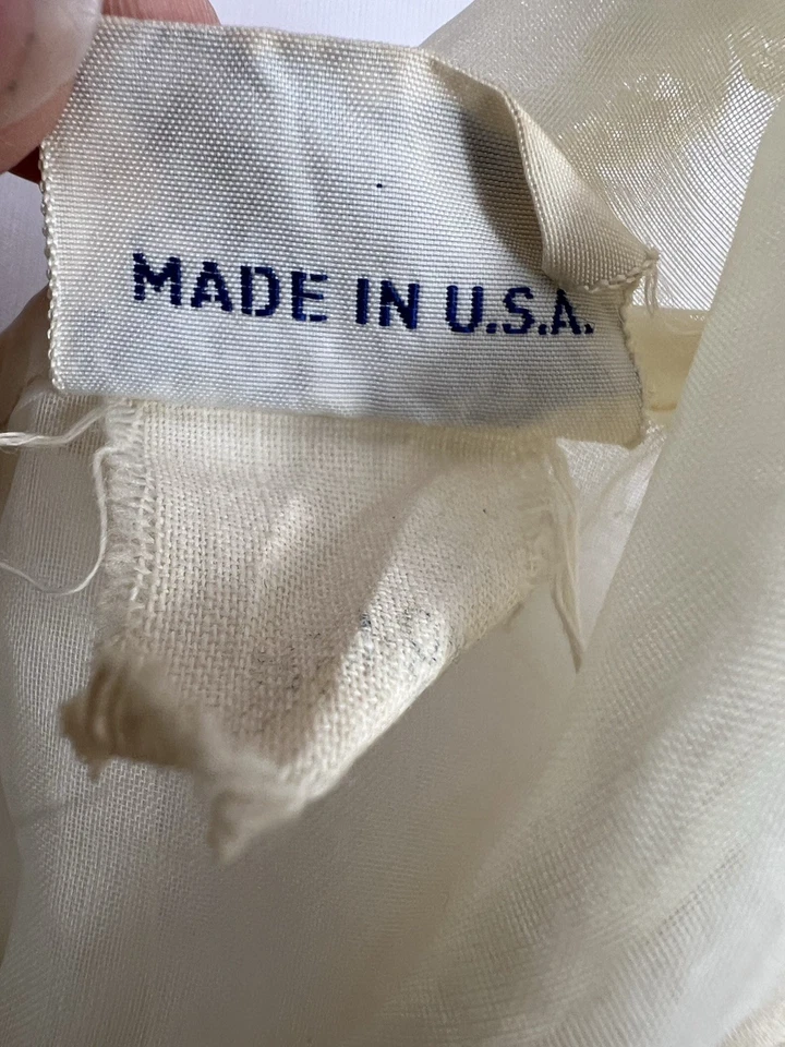 Vintage 50s Youth Girls Dress Cinderella Inspired By Shirley Temple Lace Frilly - Image 4 of 4