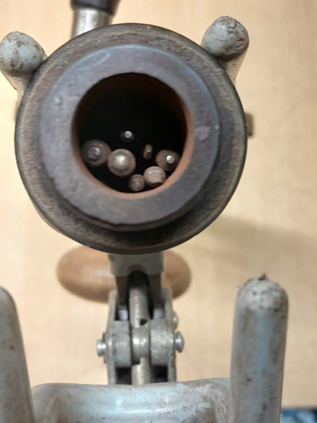 Perceuse à Main Ancienne (Chignole) - Outil Vintage En Acier, Marque PEUGEOT, France