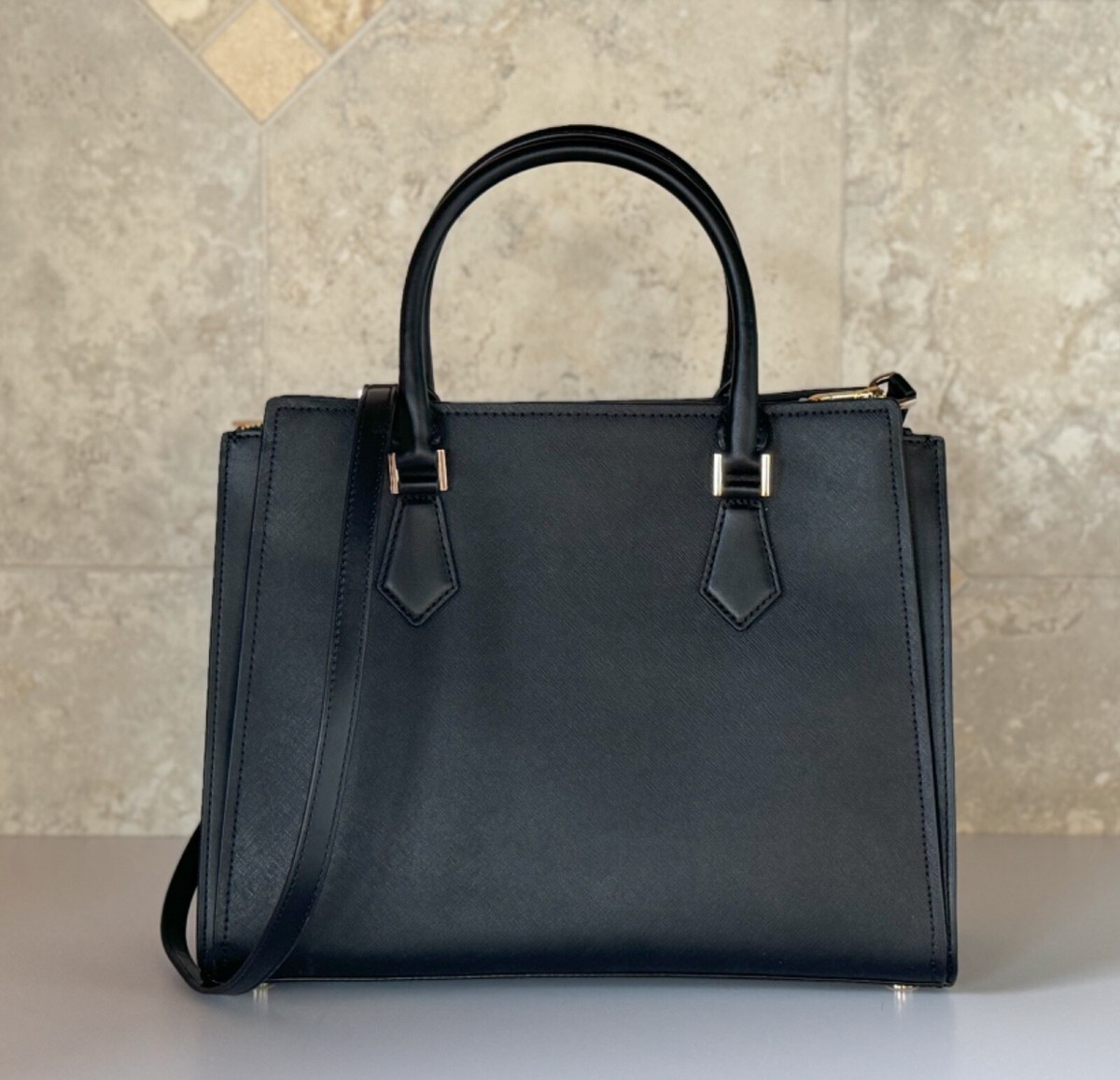Michael Kors Hope Satchel Shoulder Bag Tote Purse, Large