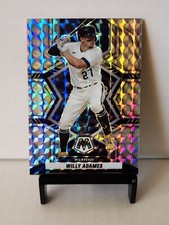 2022 Mosaic Baseball Base Mosaic #130 Willy Adames - Milwaukee Brewers ICE