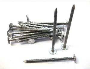 aluminium clout nails. 65mm x 3.35mm. roofing. slate. shed