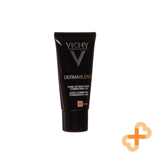 Vichy Demablend Fluid Corrective Foundation 16HR 30ml SPF35 Colour Gold 45 - Picture 4 of 12