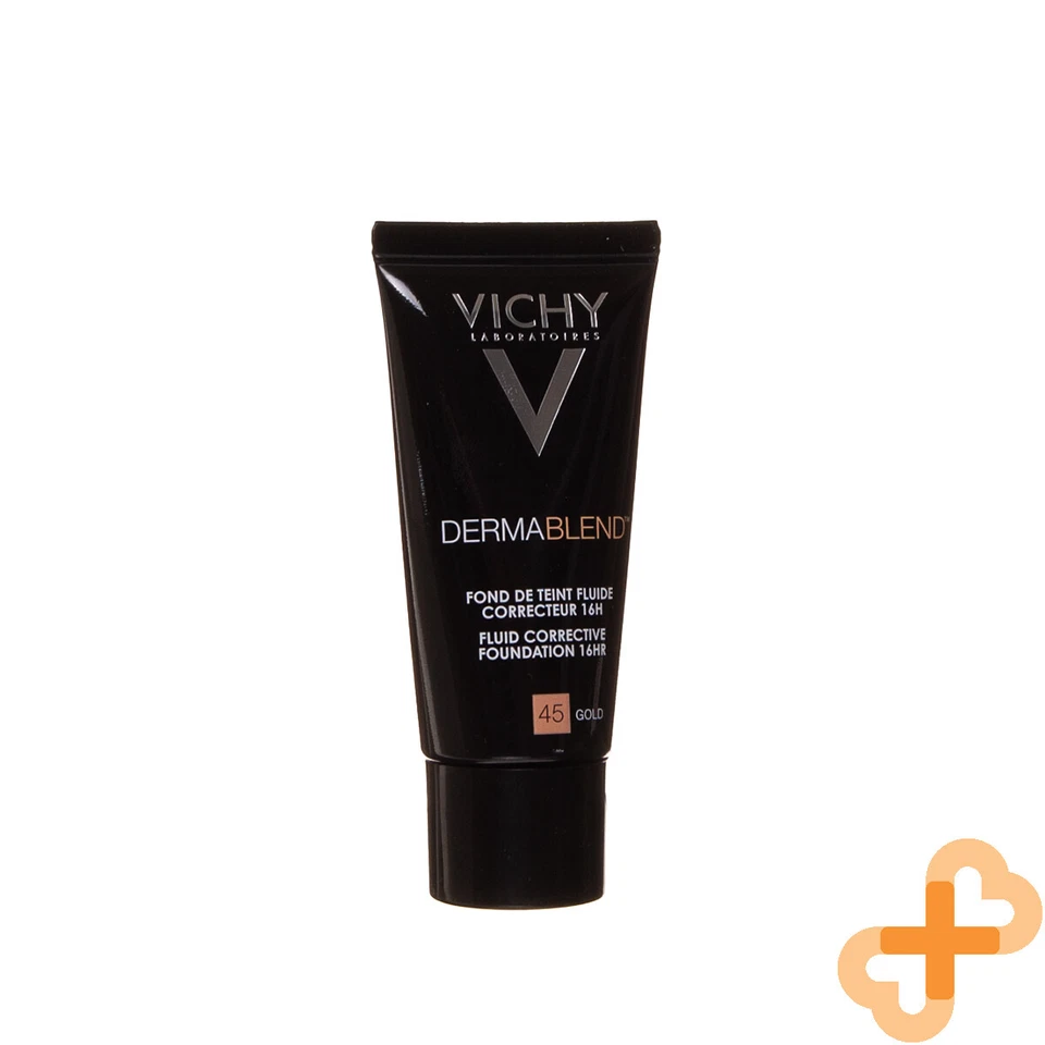 Vichy Demablend Fluid Corrective Foundation 16HR 30ml SPF35 Colour Gold 45 - Image 4 of 4