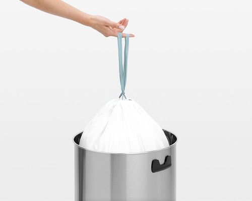 Brabantia 60 Litre Large Kitchen Touch Bin (Brilliant Steel/Matt Black Lid)... - Picture 8 of 11