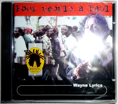 Wayne Lyrics - Poor People A Bawl / CD / 1999 / OVP Sealed / Reggae