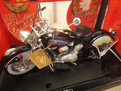 Guiloy 1/10 vintage 1948 Indian Chief 348 diecast motorcycle model